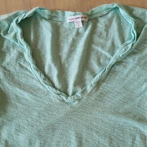James Perse Light Green Short Sleeve Tee